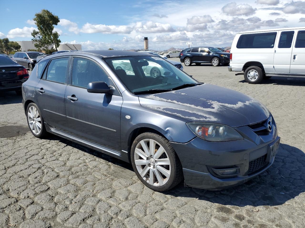 2008 Mazda Speed 3 Gray vin: JM1BK34M681114320