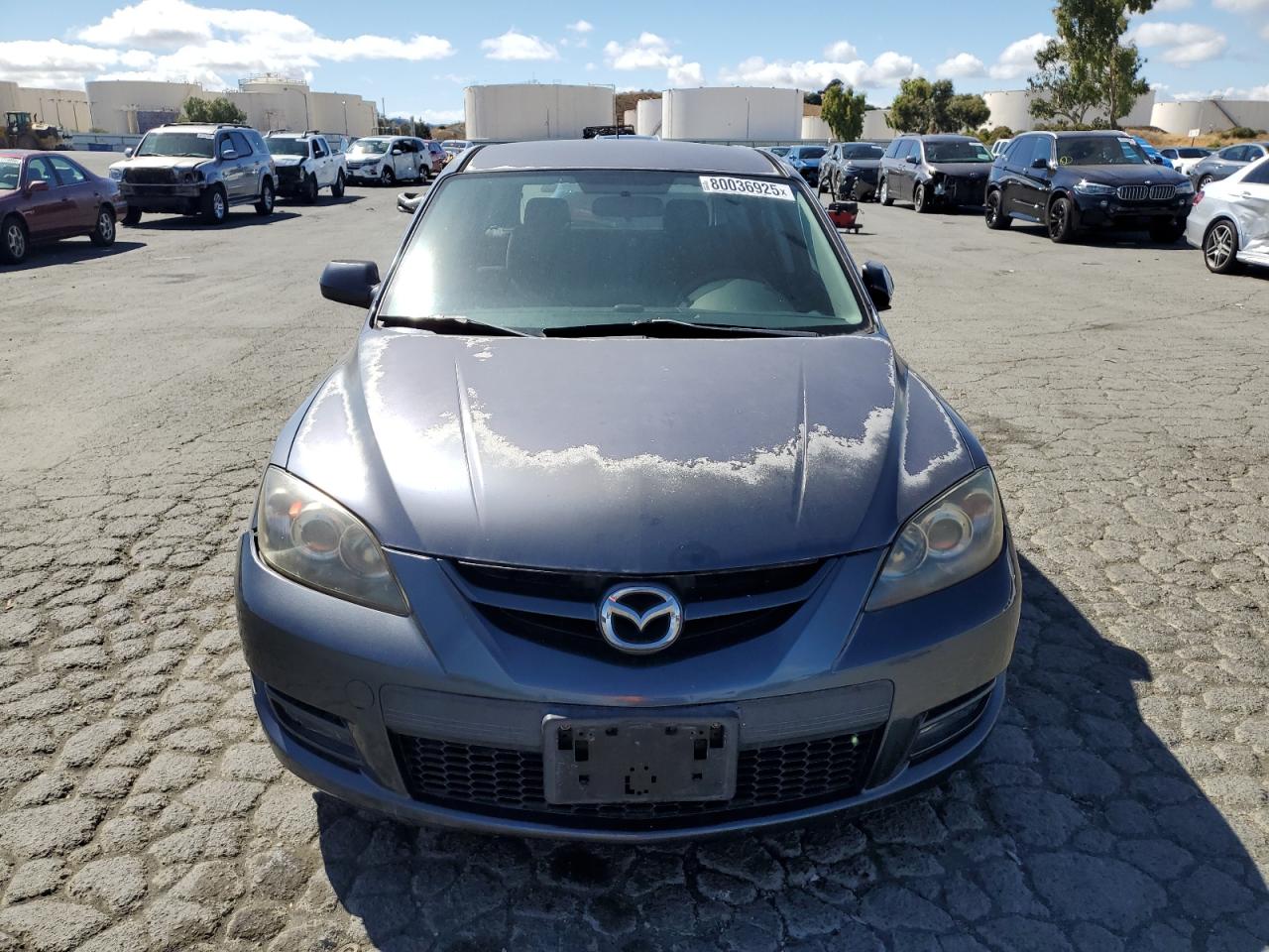 2008 Mazda Speed 3 Gray vin: JM1BK34M681114320