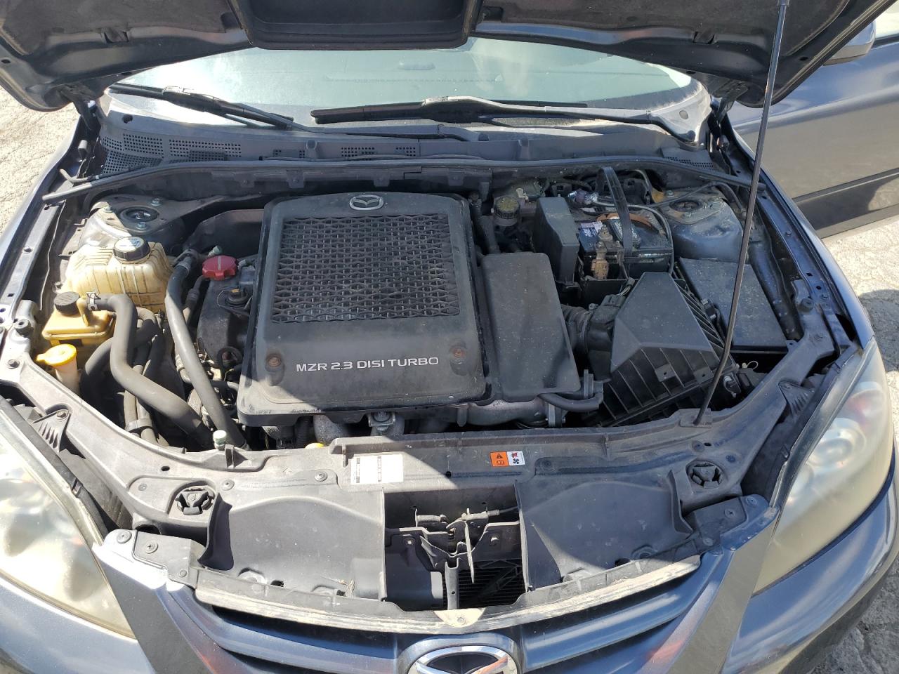 2008 Mazda Speed 3 Gray vin: JM1BK34M681114320