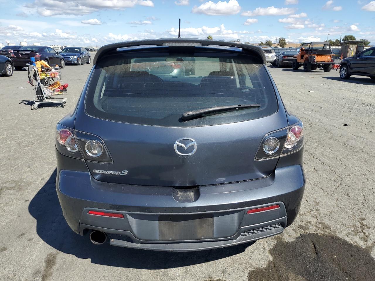 2008 Mazda Speed 3 Gray vin: JM1BK34M681114320