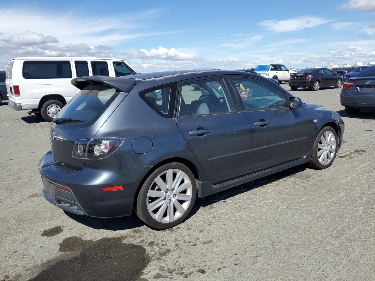 2008 Mazda Speed 3 Gray vin: JM1BK34M681114320