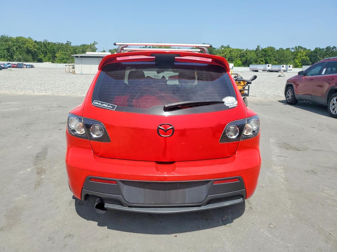 2008 Mazda Speed 3 Red vin: JM1BK34M681808831