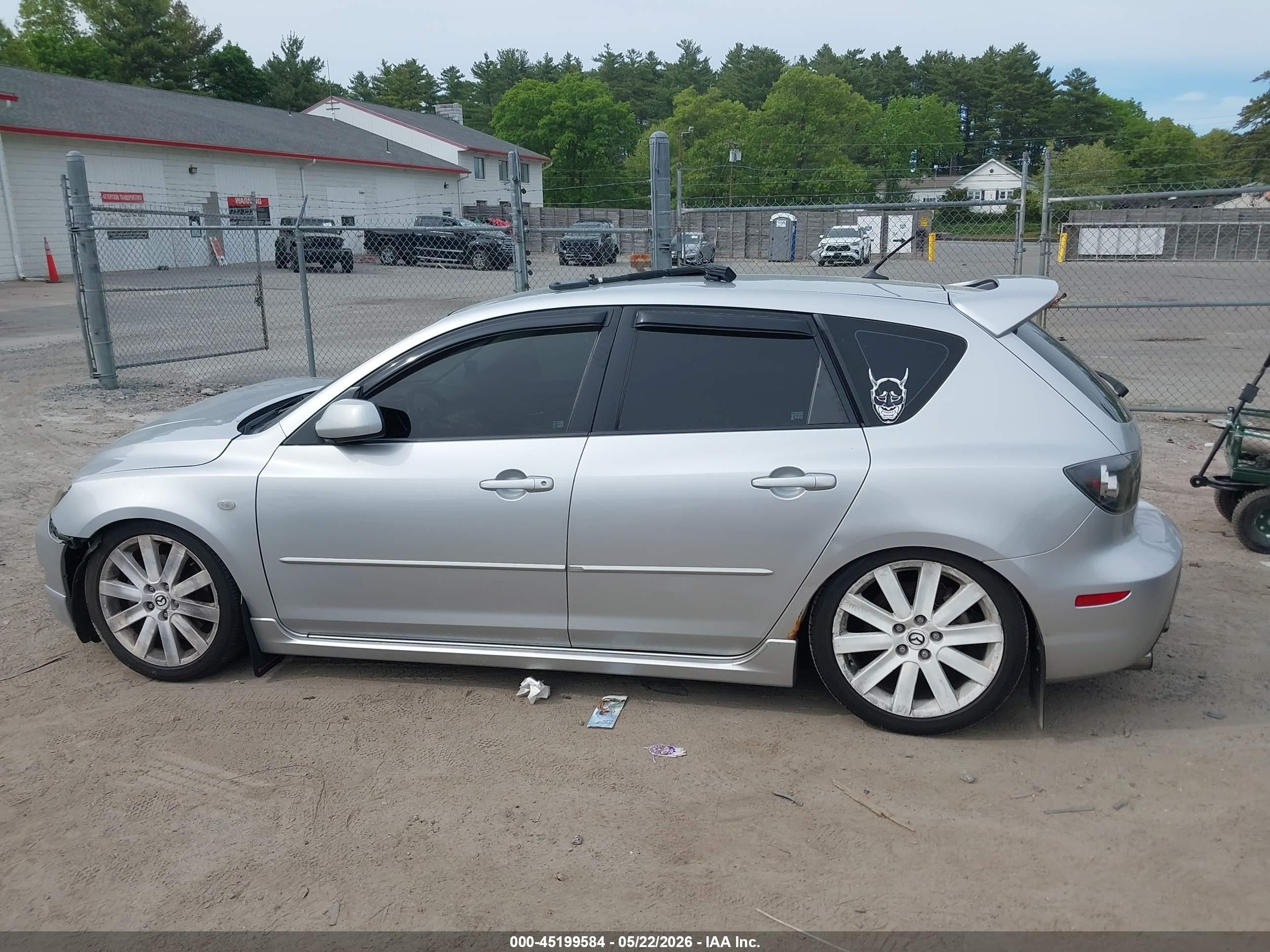 2008 Mazda Mazdaspeed3 Grand Touring Silver vin: JM1BK34M681866762