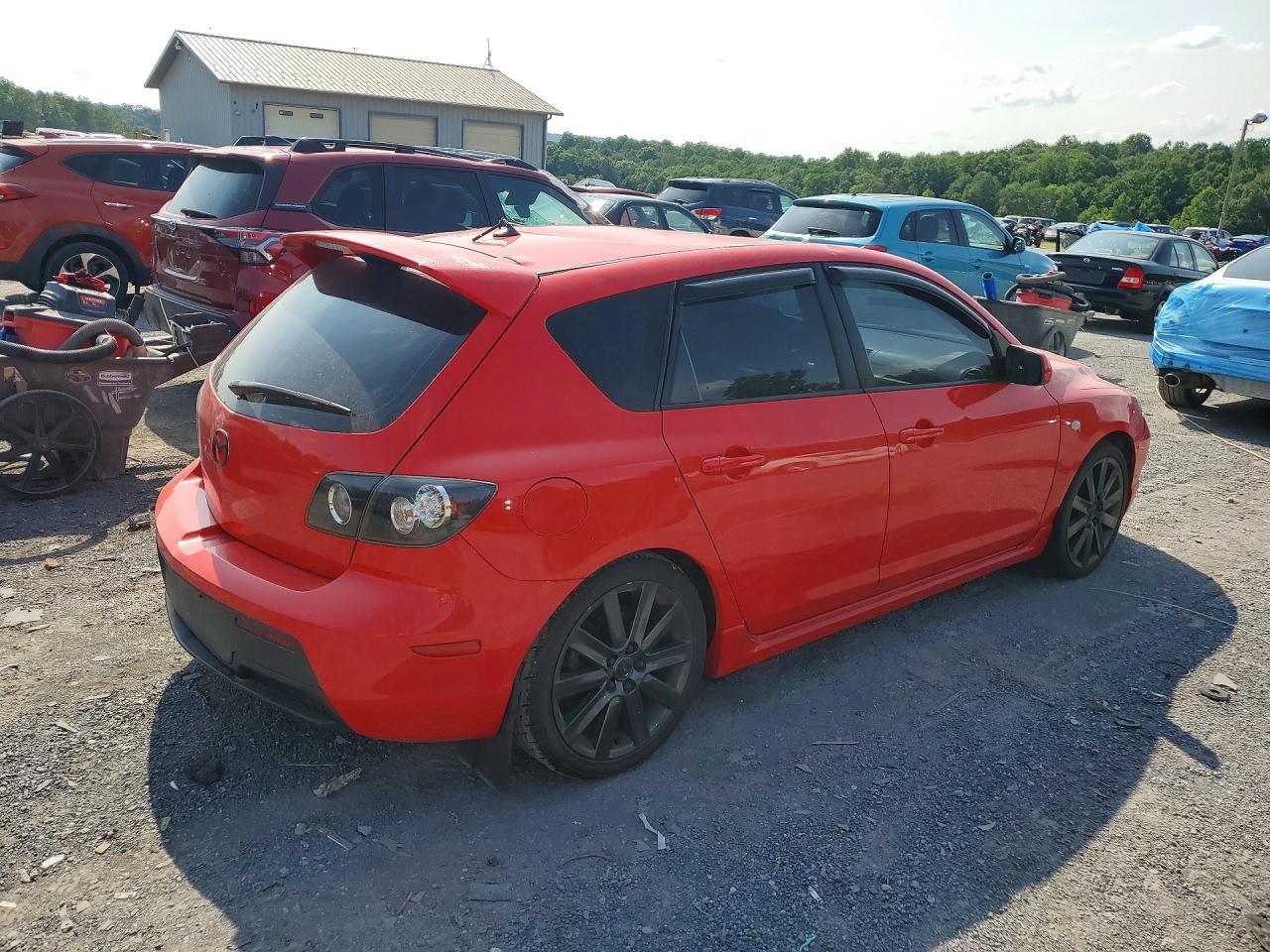 2009 Mazda Speed 3 Red vin: JM1BK34M691251081
