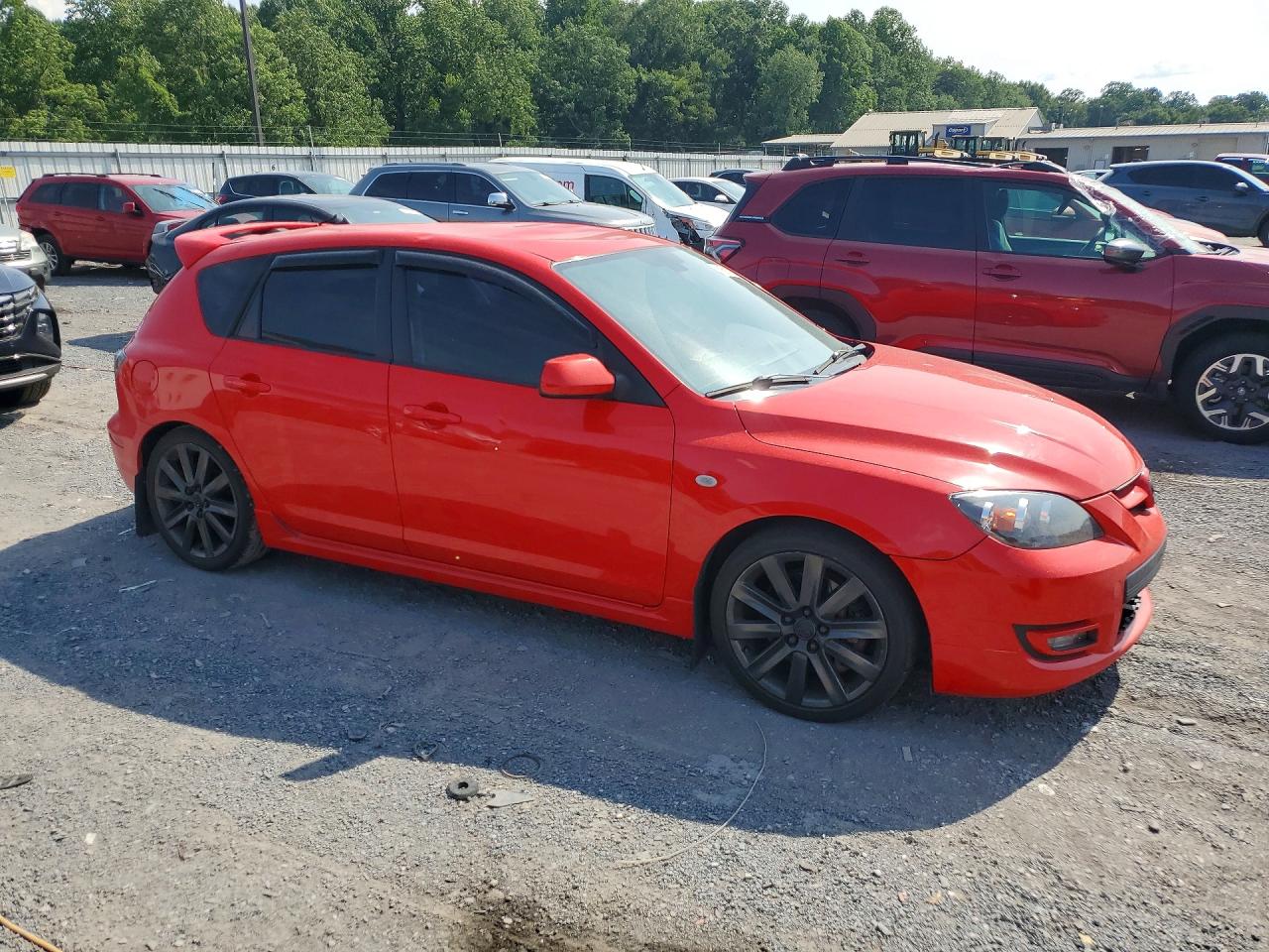 2009 Mazda Speed 3 Red vin: JM1BK34M691251081