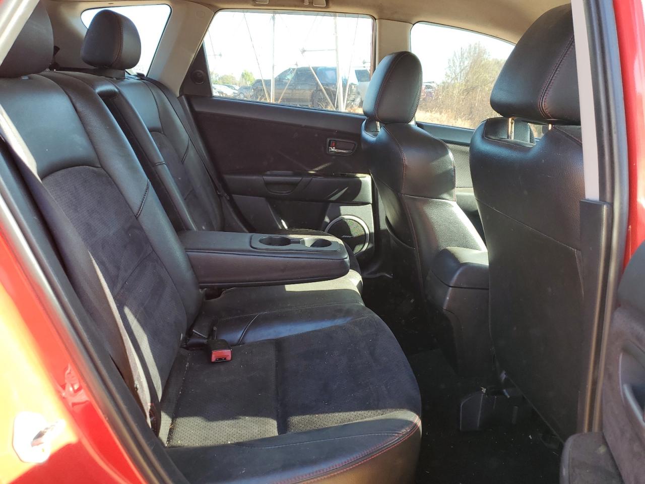 2008 Mazda Speed 3 Red vin: JM1BK34M781113323