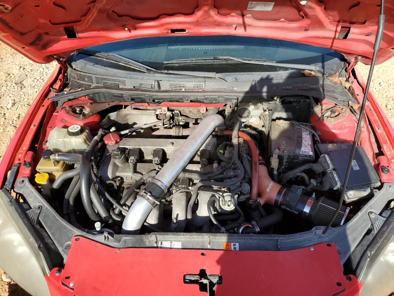 2008 Mazda Speed 3 Red vin: JM1BK34M781113323