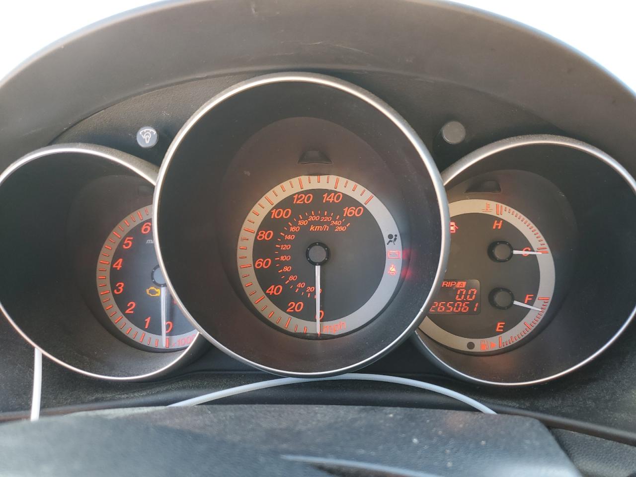 2008 Mazda Speed 3 Red vin: JM1BK34M781113323
