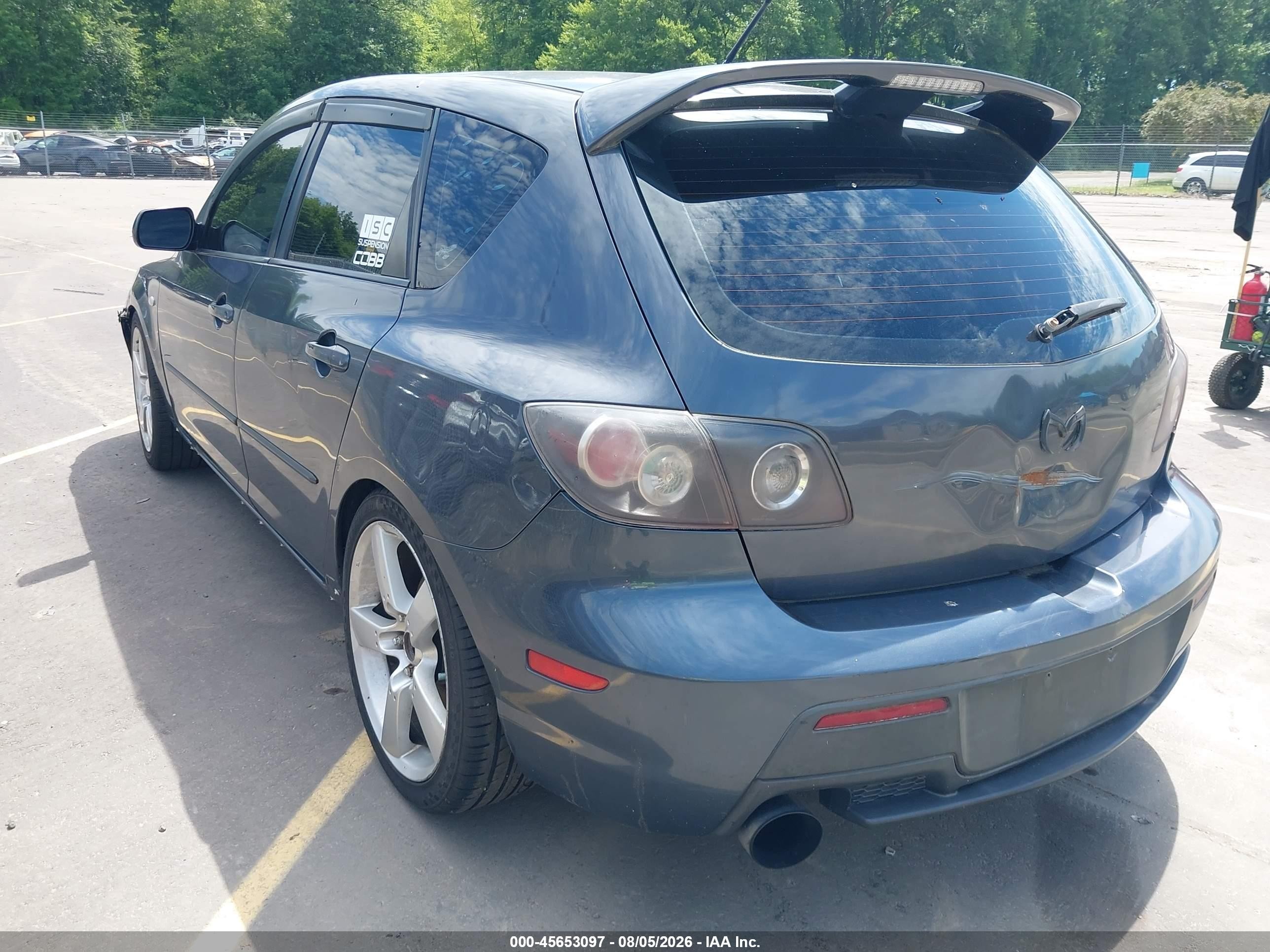 2009 Mazda Mazdaspeed3 Sport Gray vin: JM1BK34M791195930