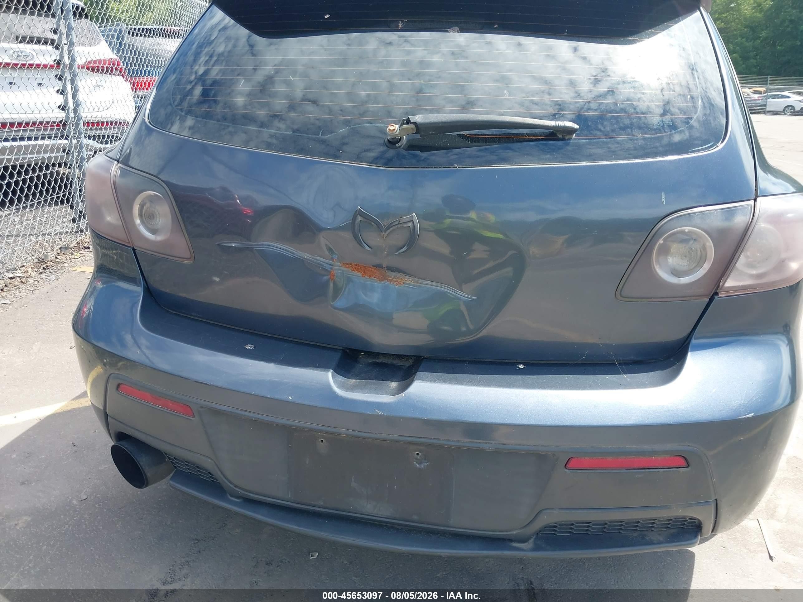 2009 Mazda Mazdaspeed3 Sport Gray vin: JM1BK34M791195930