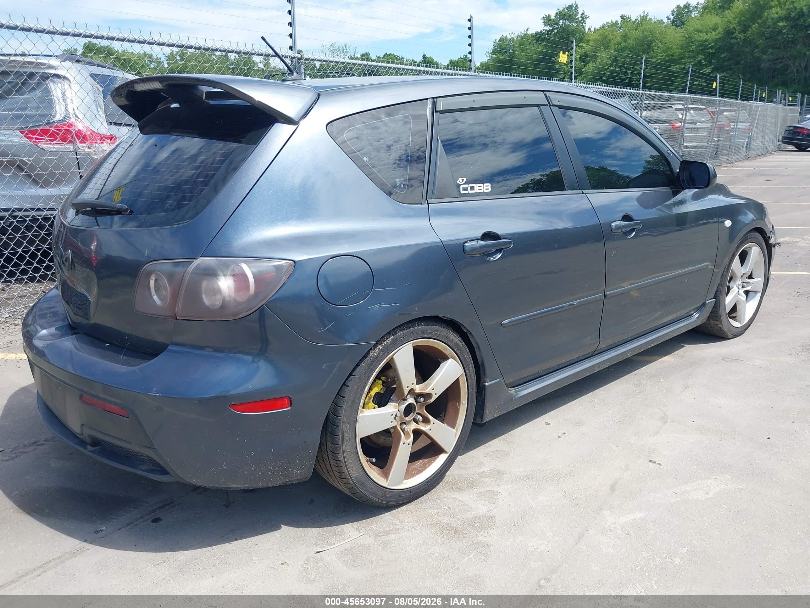 2009 Mazda Mazdaspeed3 Sport Gray vin: JM1BK34M791195930