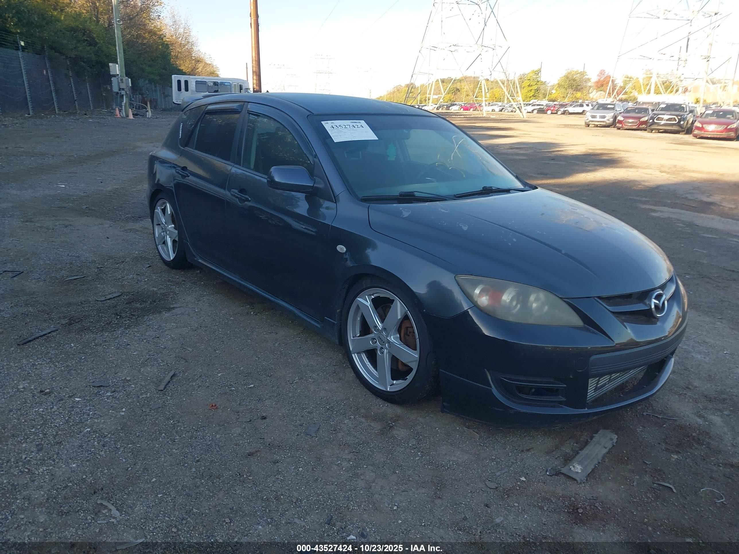 2009 Mazda Mazdaspeed3 Grand Touring Gray vin: JM1BK34M791207414