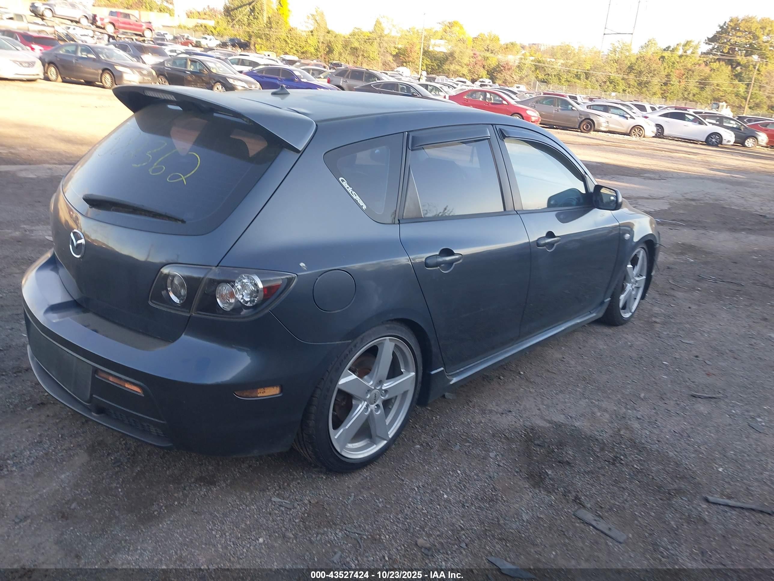 2009 Mazda Mazdaspeed3 Grand Touring Gray vin: JM1BK34M791207414