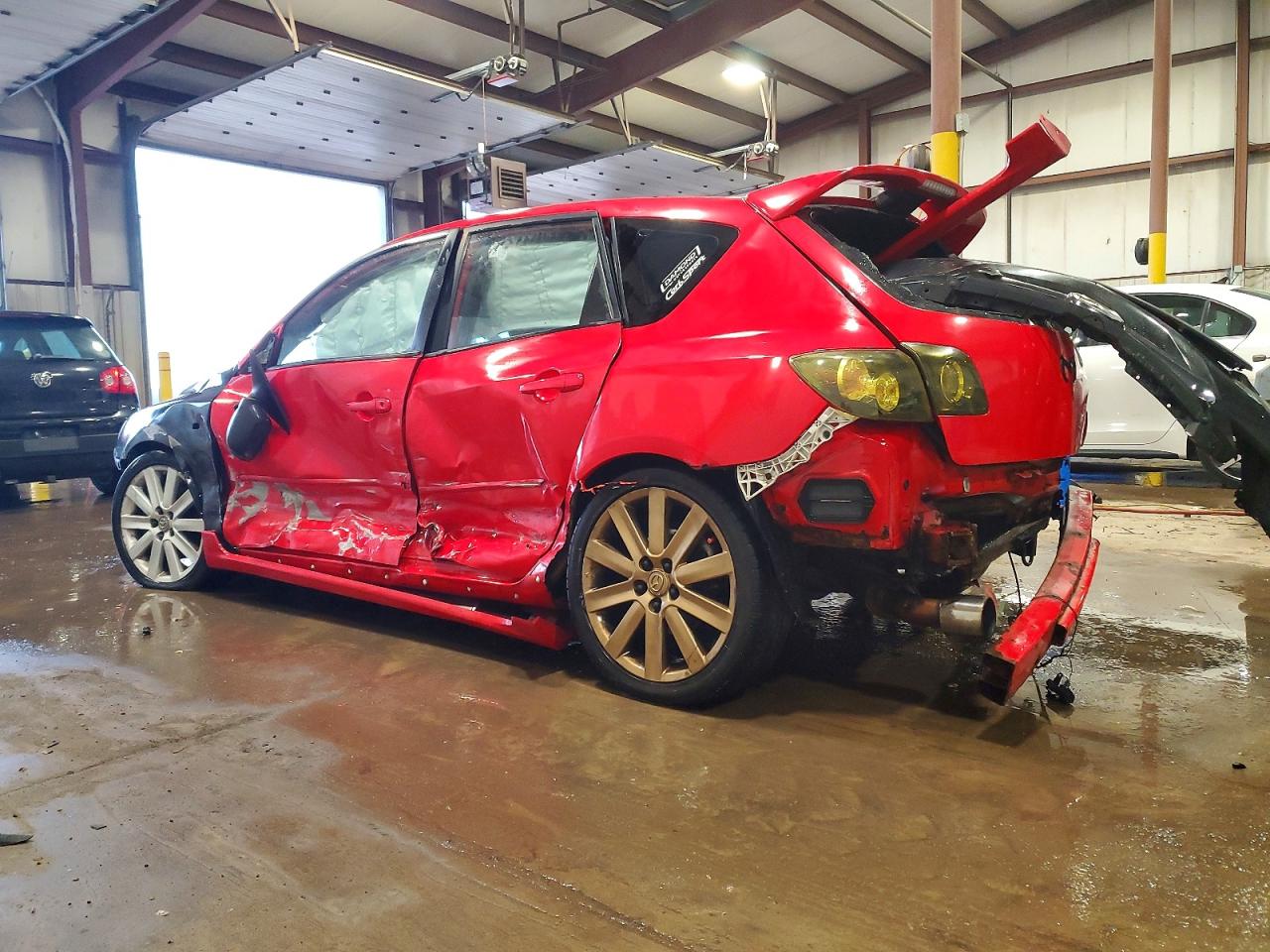 2008 Mazda Speed 3 Red vin: JM1BK34M881853592