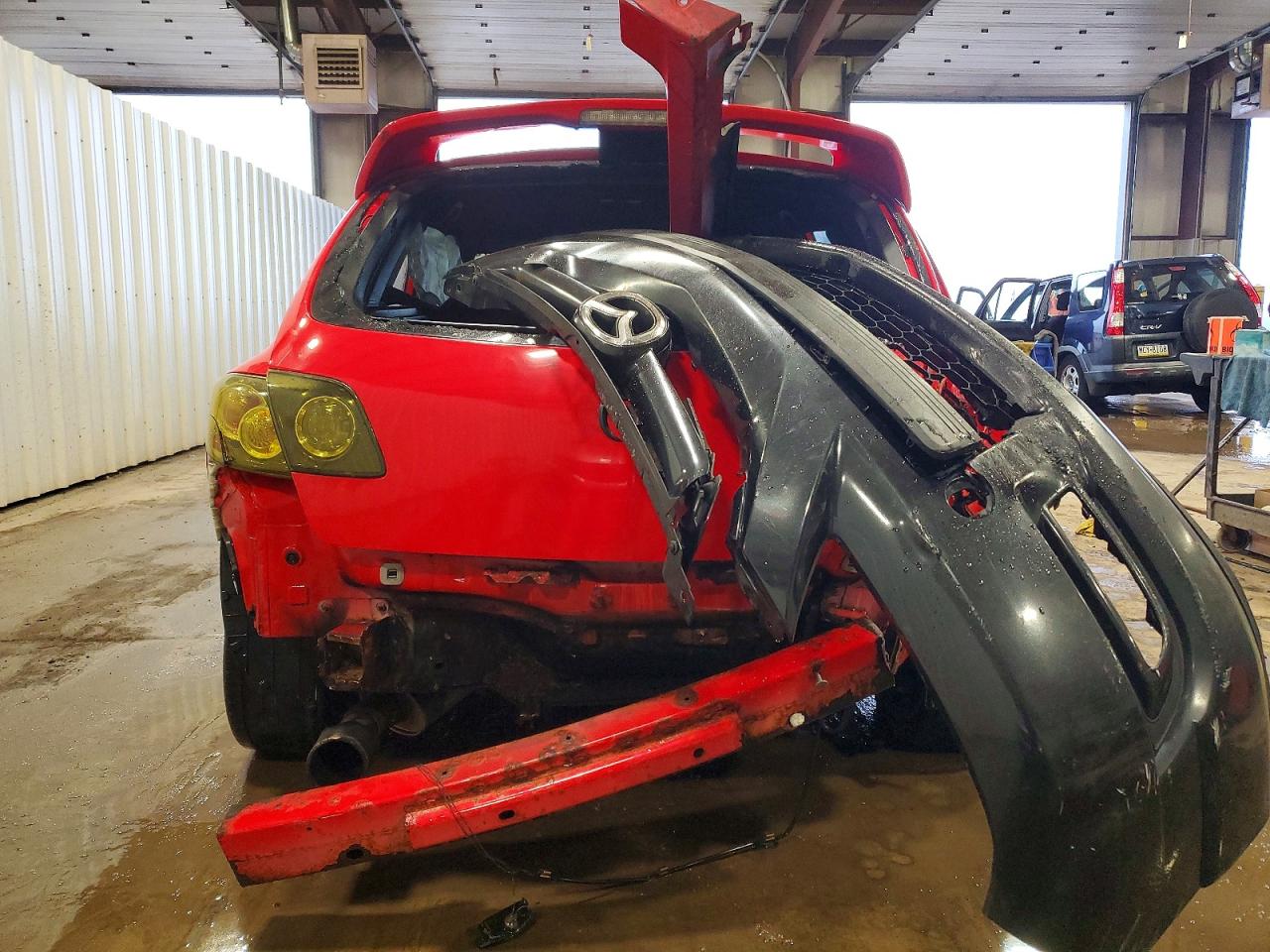 2008 Mazda Speed 3 Red vin: JM1BK34M881853592