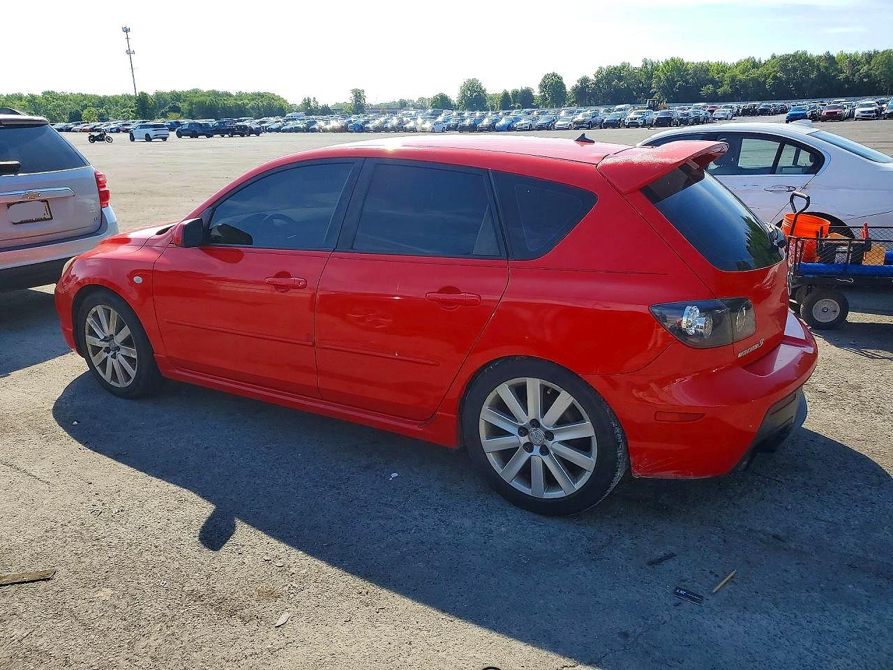 2009 Mazda Speed 3 Red vin: JM1BK34M891203050