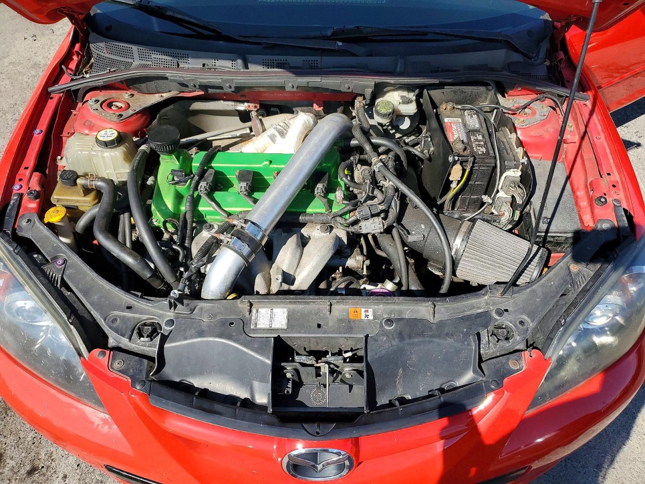 2009 Mazda Speed 3 Red vin: JM1BK34M891203050