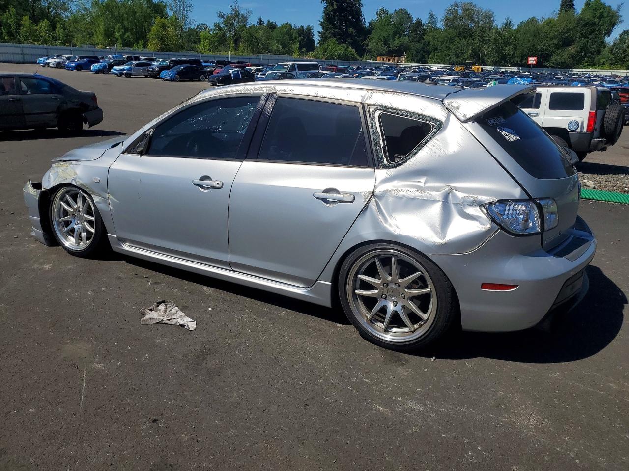 2007 Mazda Speed 3 Silver vin: JM1BK34M971676288