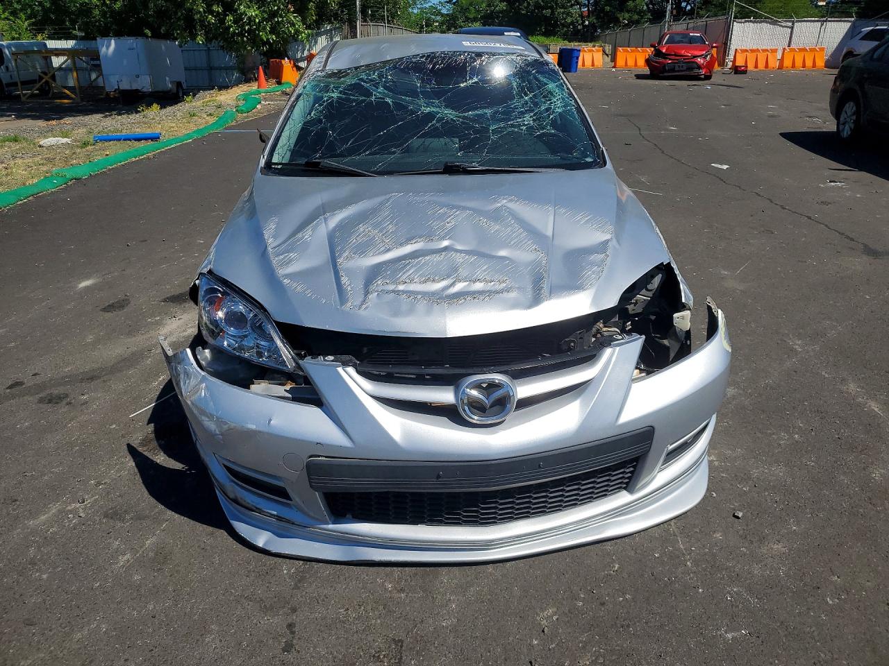 2007 Mazda Speed 3 Silver vin: JM1BK34M971676288