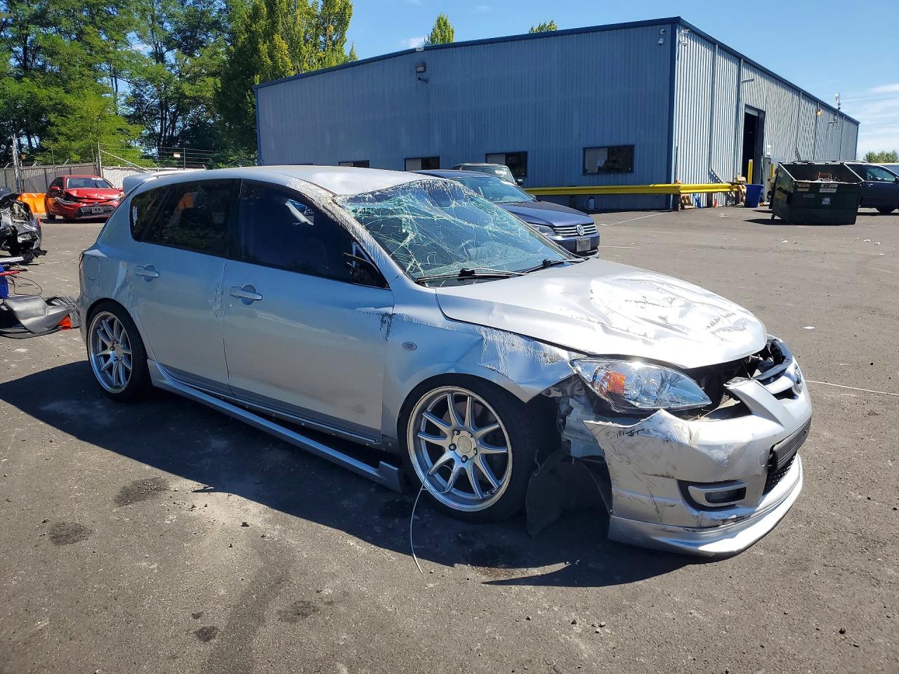 2007 Mazda Speed 3 Silver vin: JM1BK34M971676288