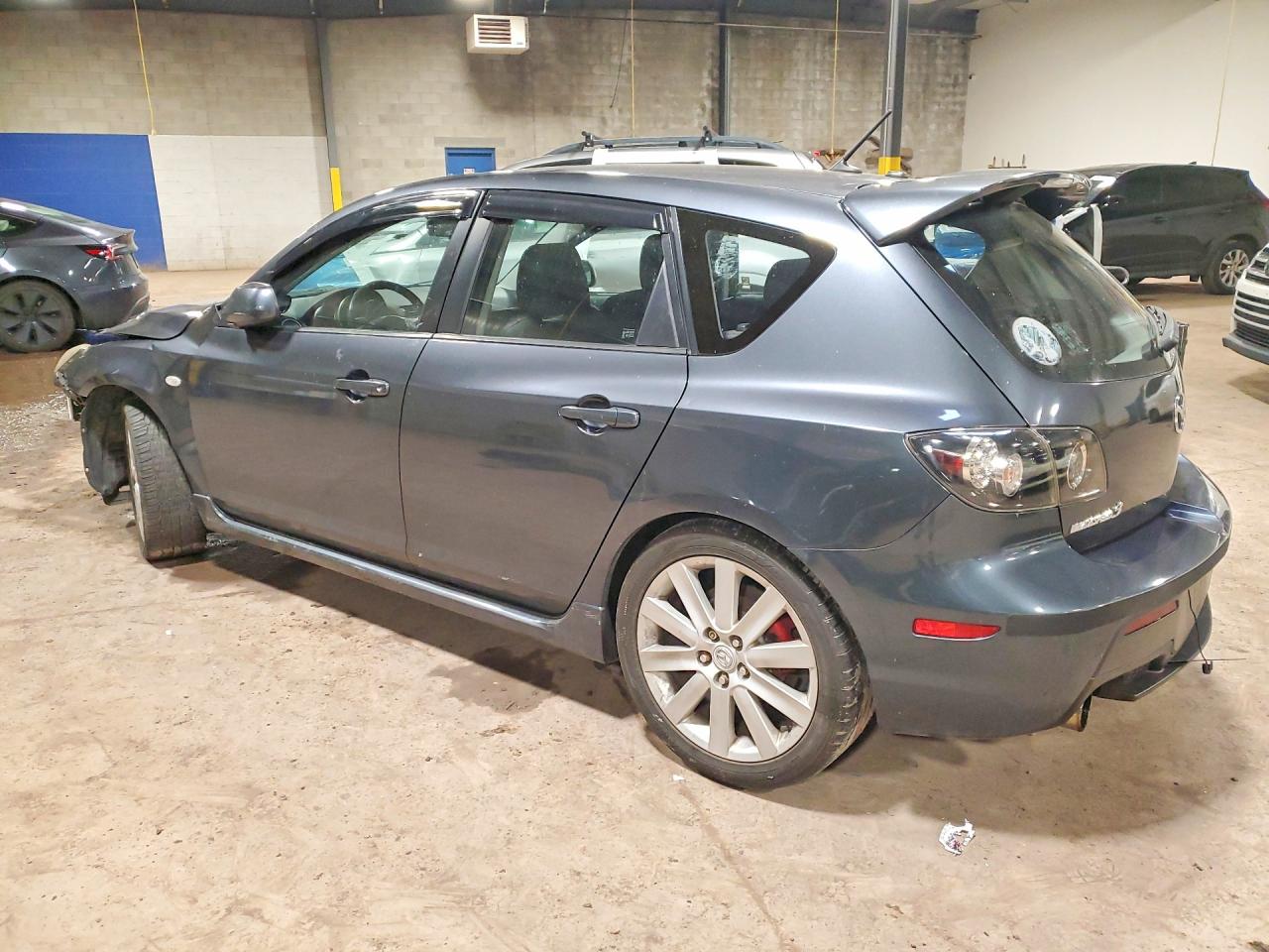 2008 Mazda Speed 3 Gray vin: JM1BK34MX81172429