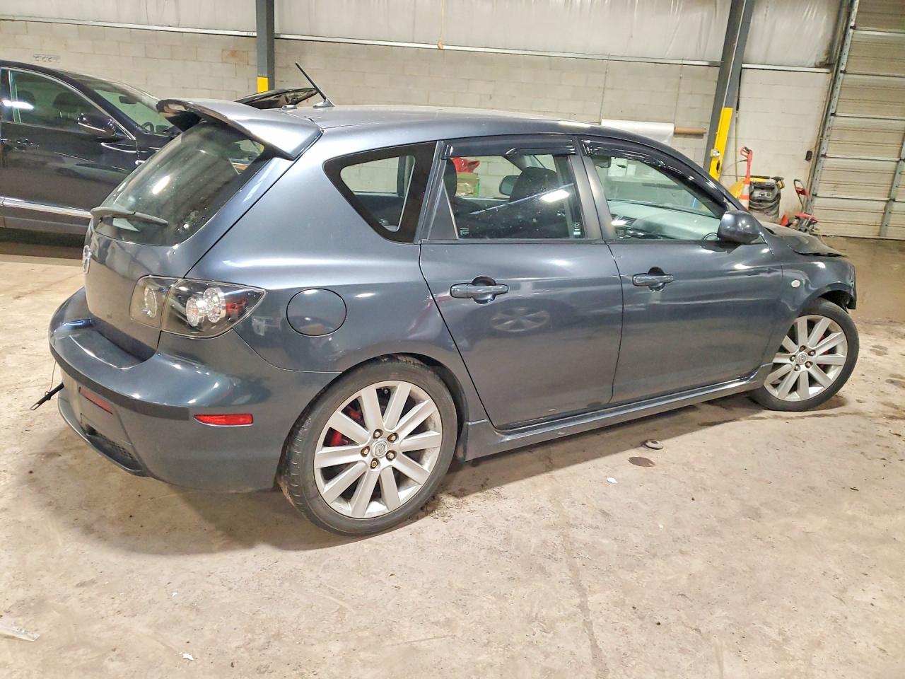 2008 Mazda Speed 3 Gray vin: JM1BK34MX81172429