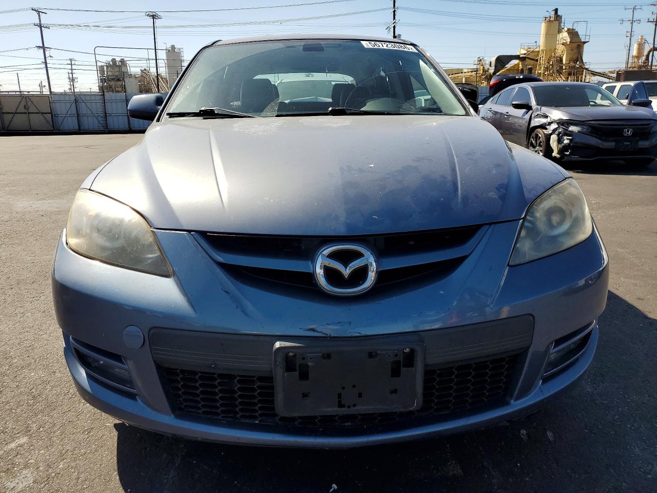 2008 Mazda Speed 3 Blue vin: JM1BK34MX81798806