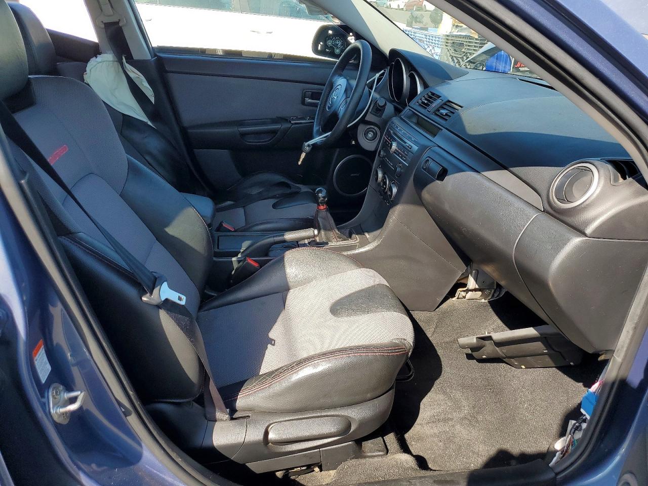 2008 Mazda Speed 3 Blue vin: JM1BK34MX81798806
