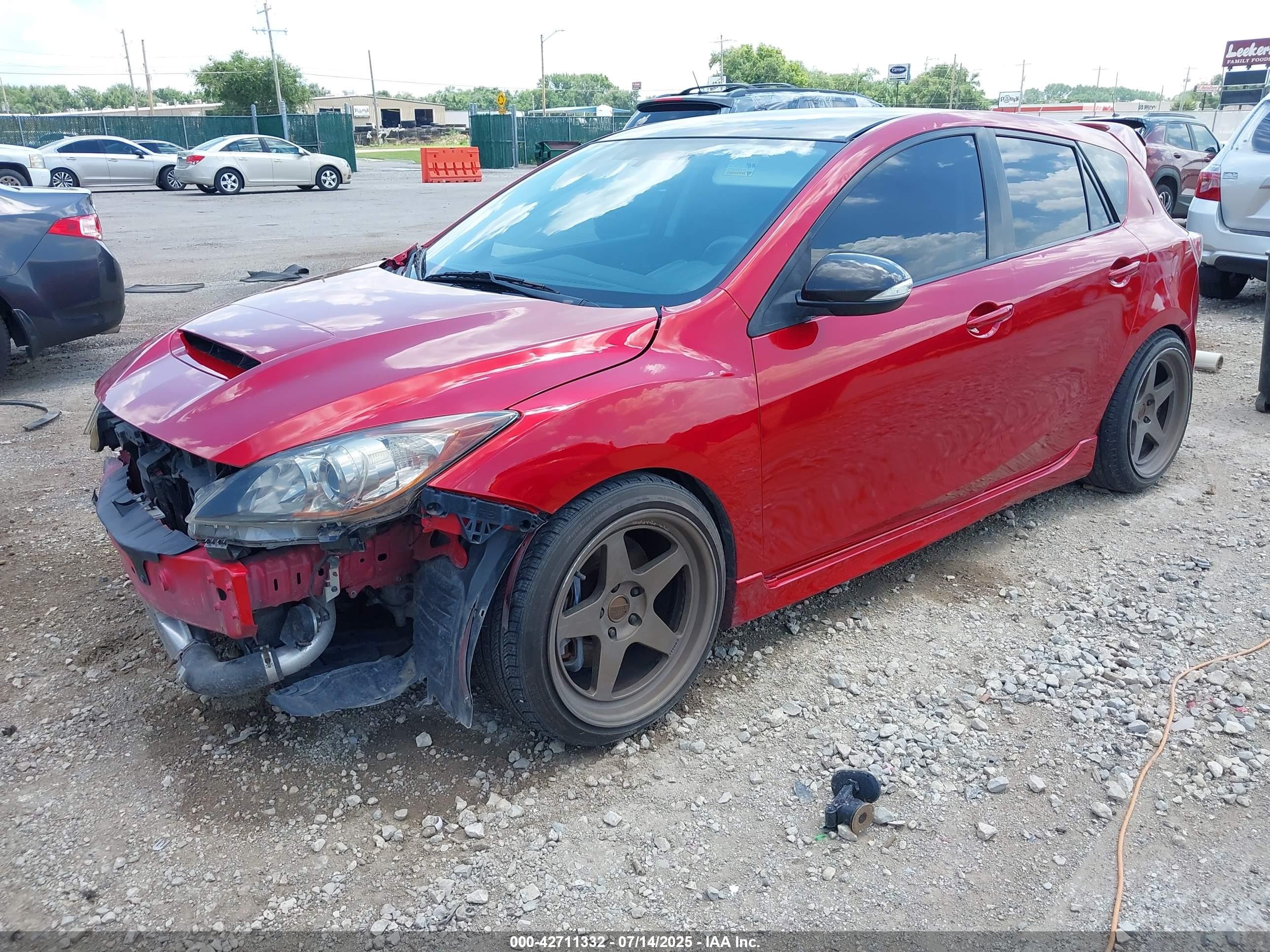 2010 Mazda Mazdaspeed3 Sport Red vin: JM1BL1H30A1339146