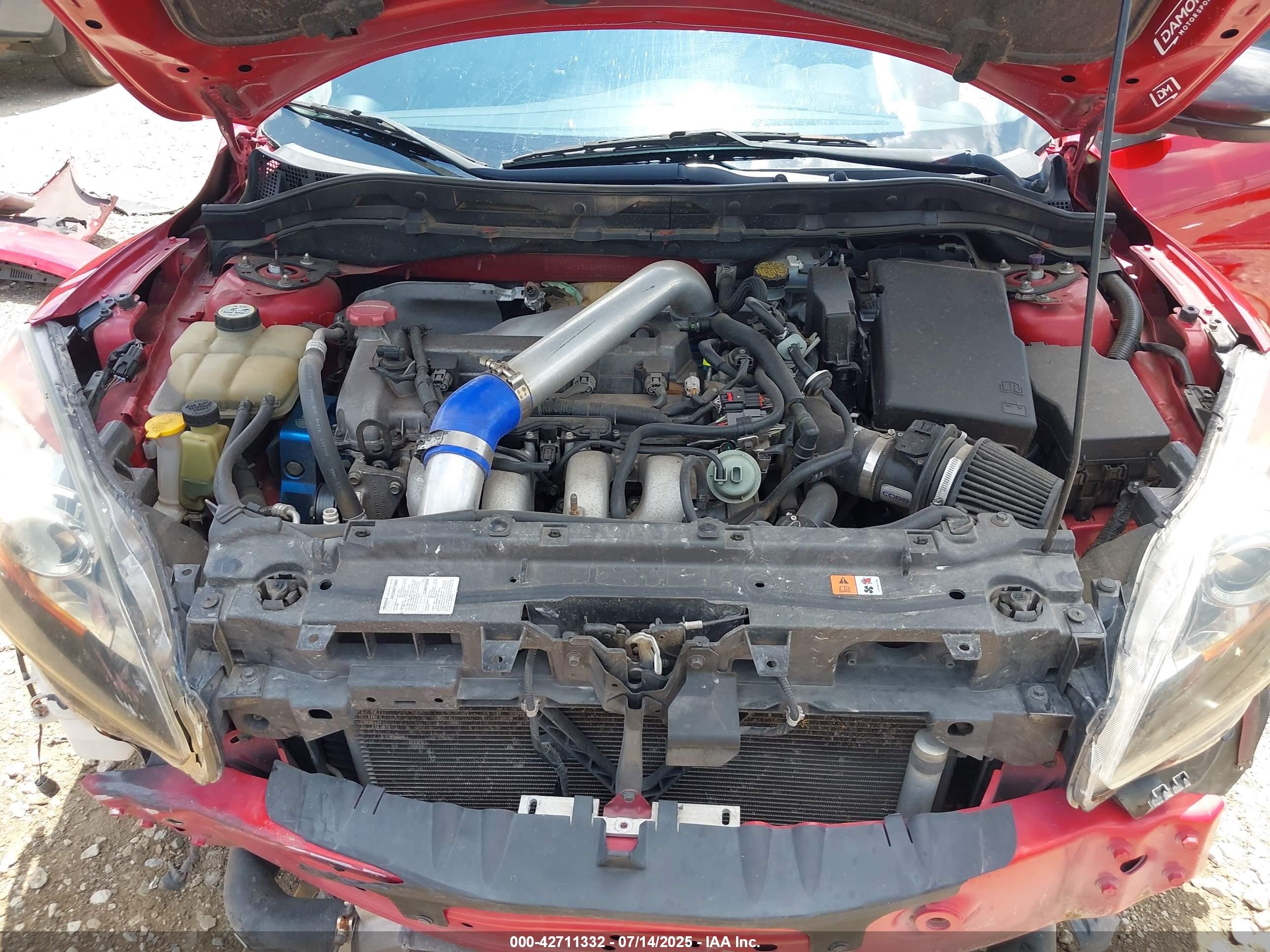 2010 Mazda Mazdaspeed3 Sport Red vin: JM1BL1H30A1339146