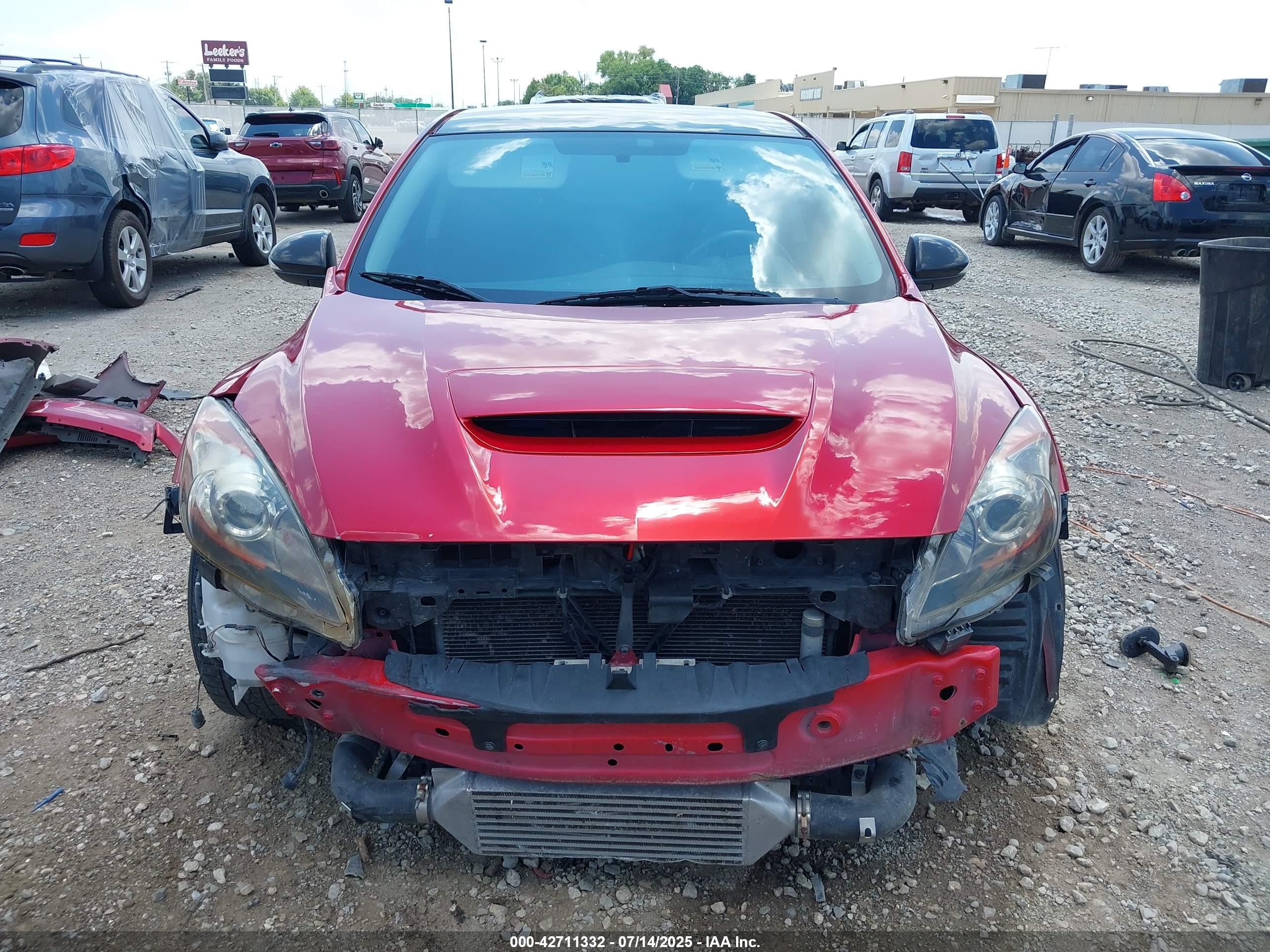 2010 Mazda Mazdaspeed3 Sport Red vin: JM1BL1H30A1339146