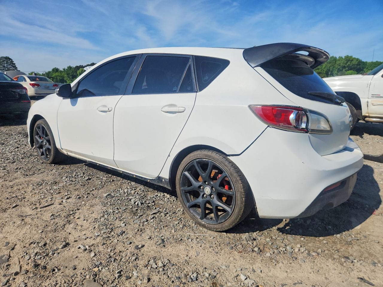 2010 Mazda Speed 3 White vin: JM1BL1H32A1171249