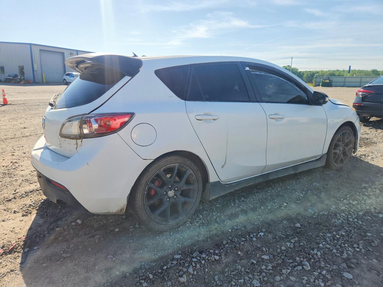 2010 Mazda Speed 3 White vin: JM1BL1H32A1171249