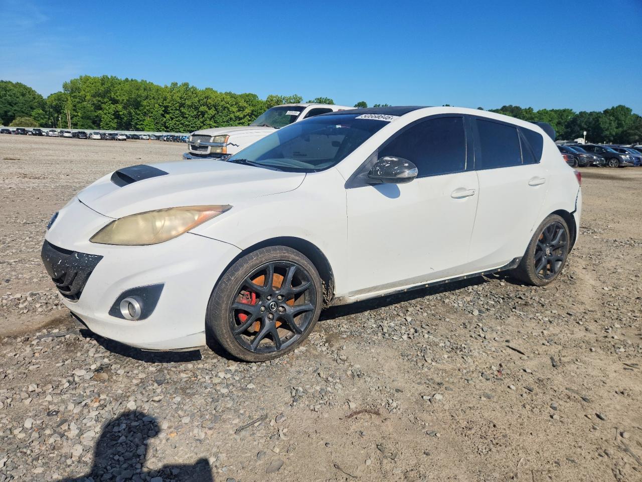 2010 Mazda Speed 3 White vin: JM1BL1H32A1171249