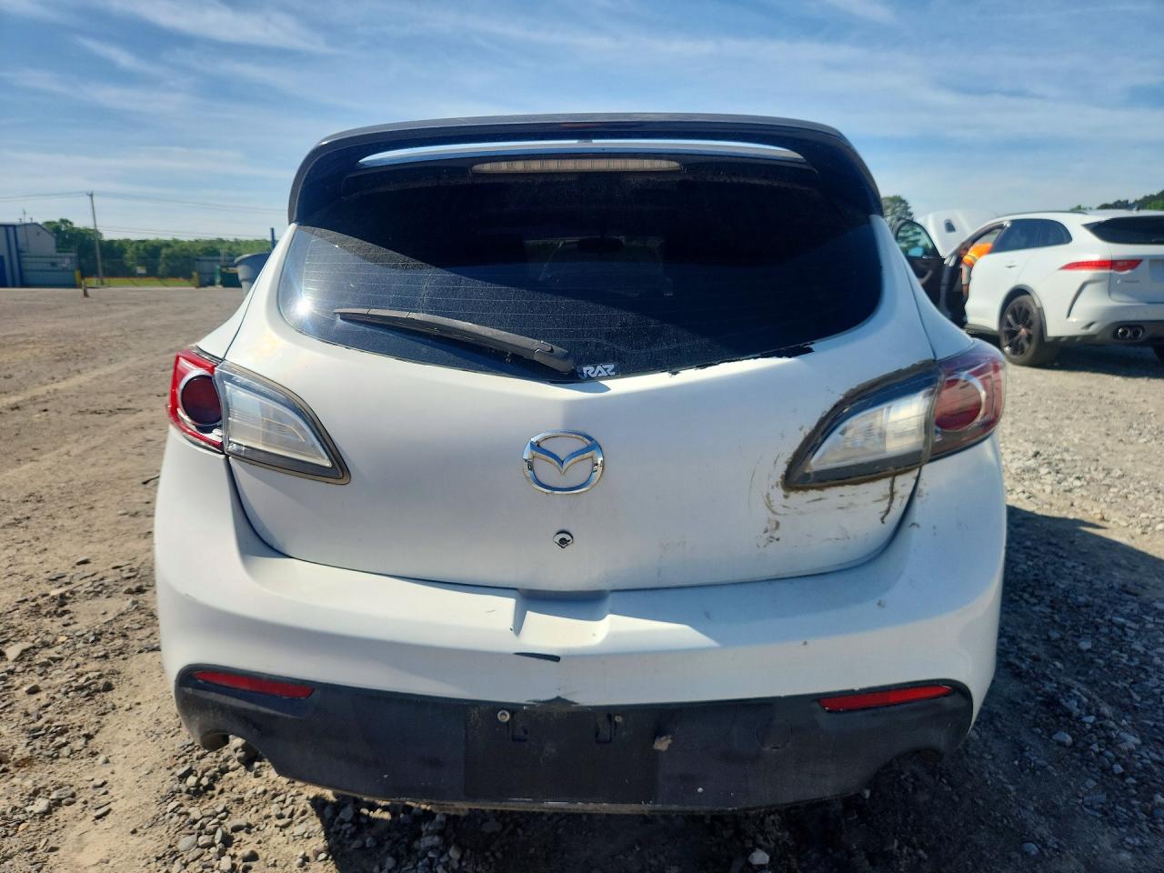2010 Mazda Speed 3 White vin: JM1BL1H32A1171249