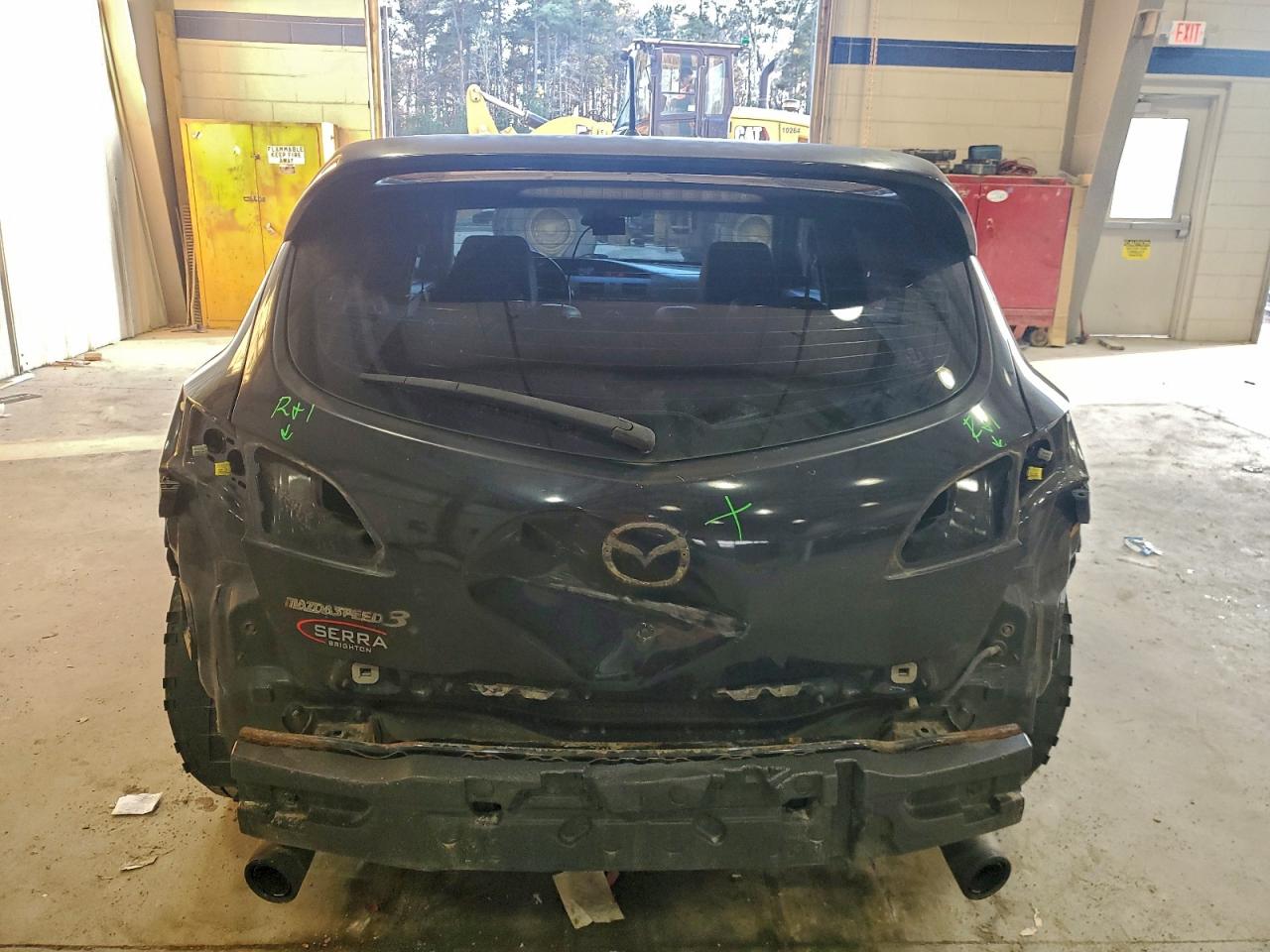 2010 Mazda Speed 3 Черный vin: JM1BL1H33A1187038