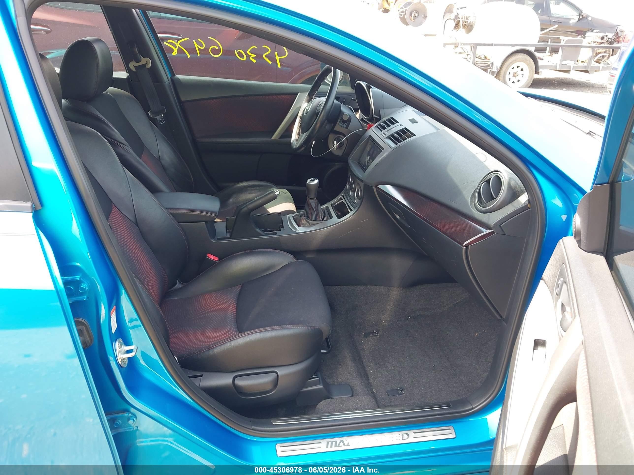 2010 Mazda Mazdaspeed3 Sport Blue vin: JM1BL1H36A1198034