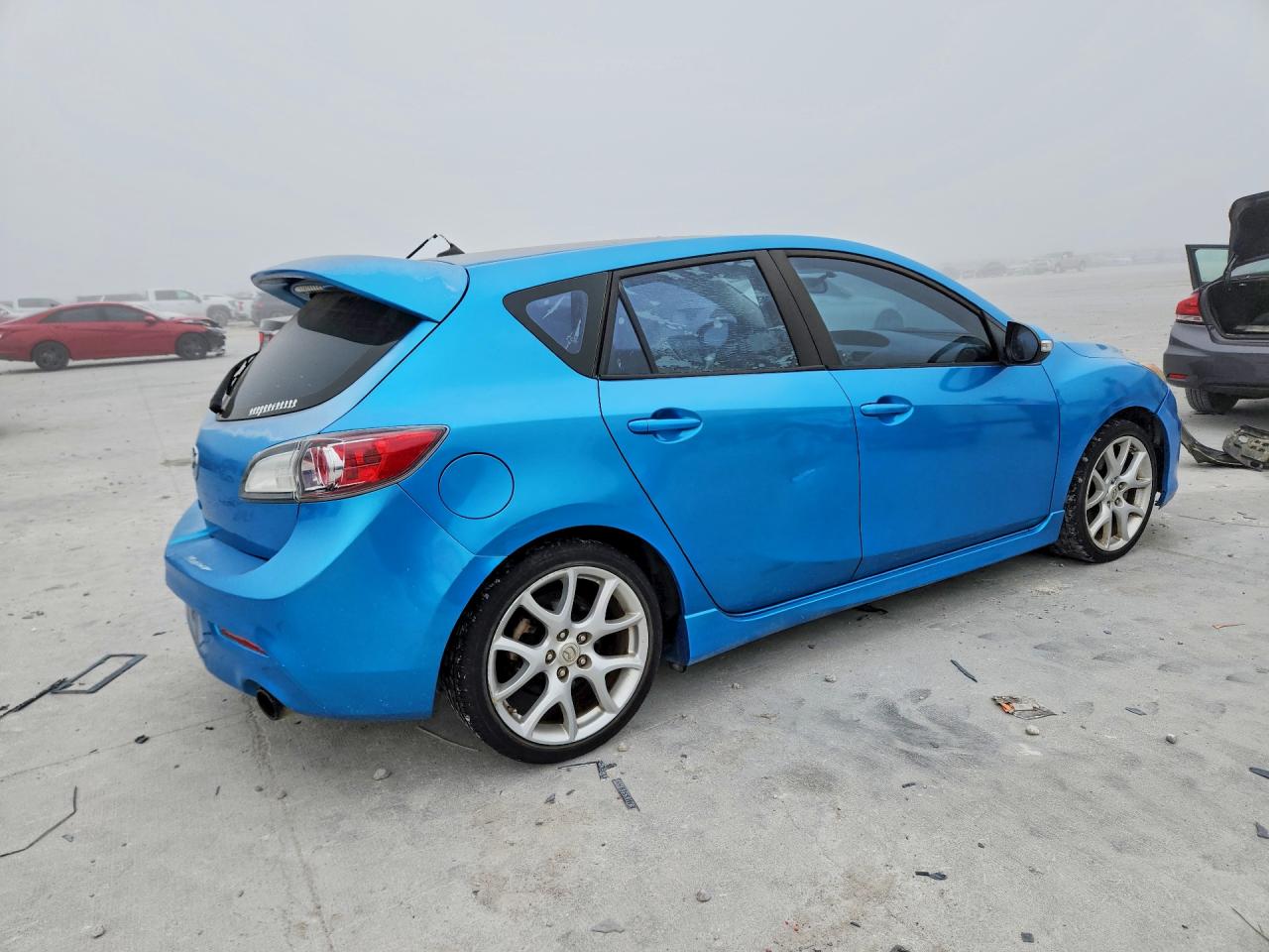2010 Mazda Speed 3 Blue vin: JM1BL1H36A1204432