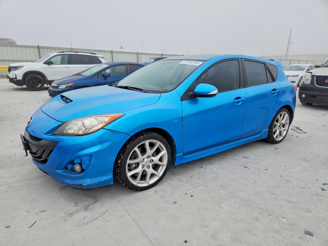 2010 Mazda Speed 3 Blue vin: JM1BL1H36A1204432