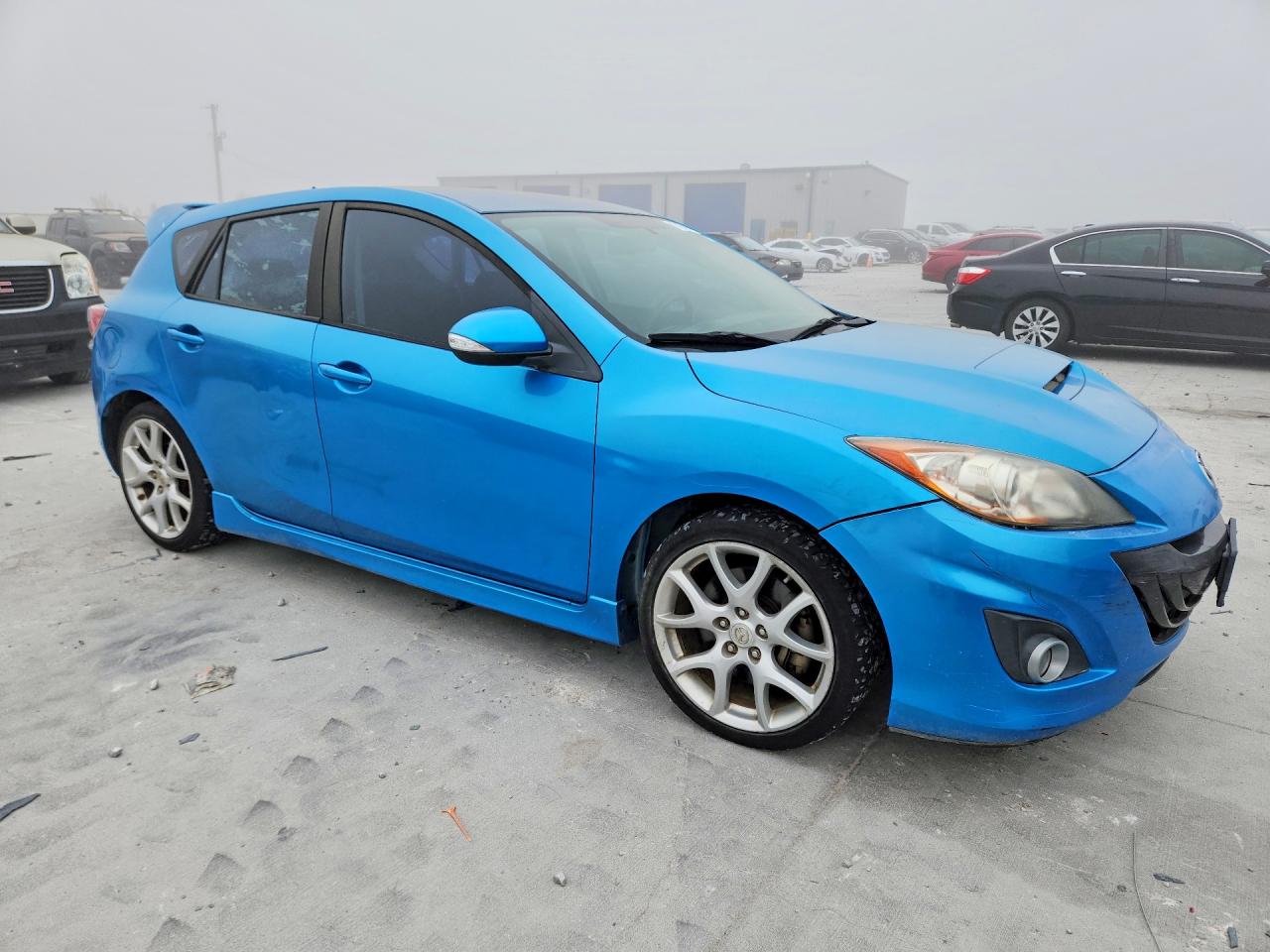 2010 Mazda Speed 3 Blue vin: JM1BL1H36A1204432