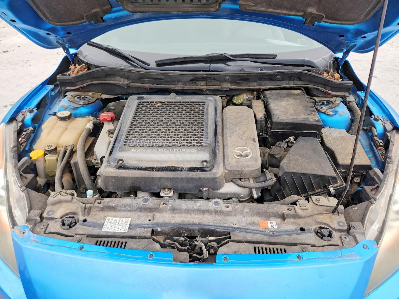 2010 Mazda Speed 3 Blue vin: JM1BL1H36A1204432