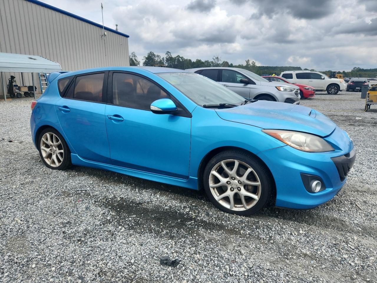2010 Mazda Speed 3 Blue vin: JM1BL1H36A1263626