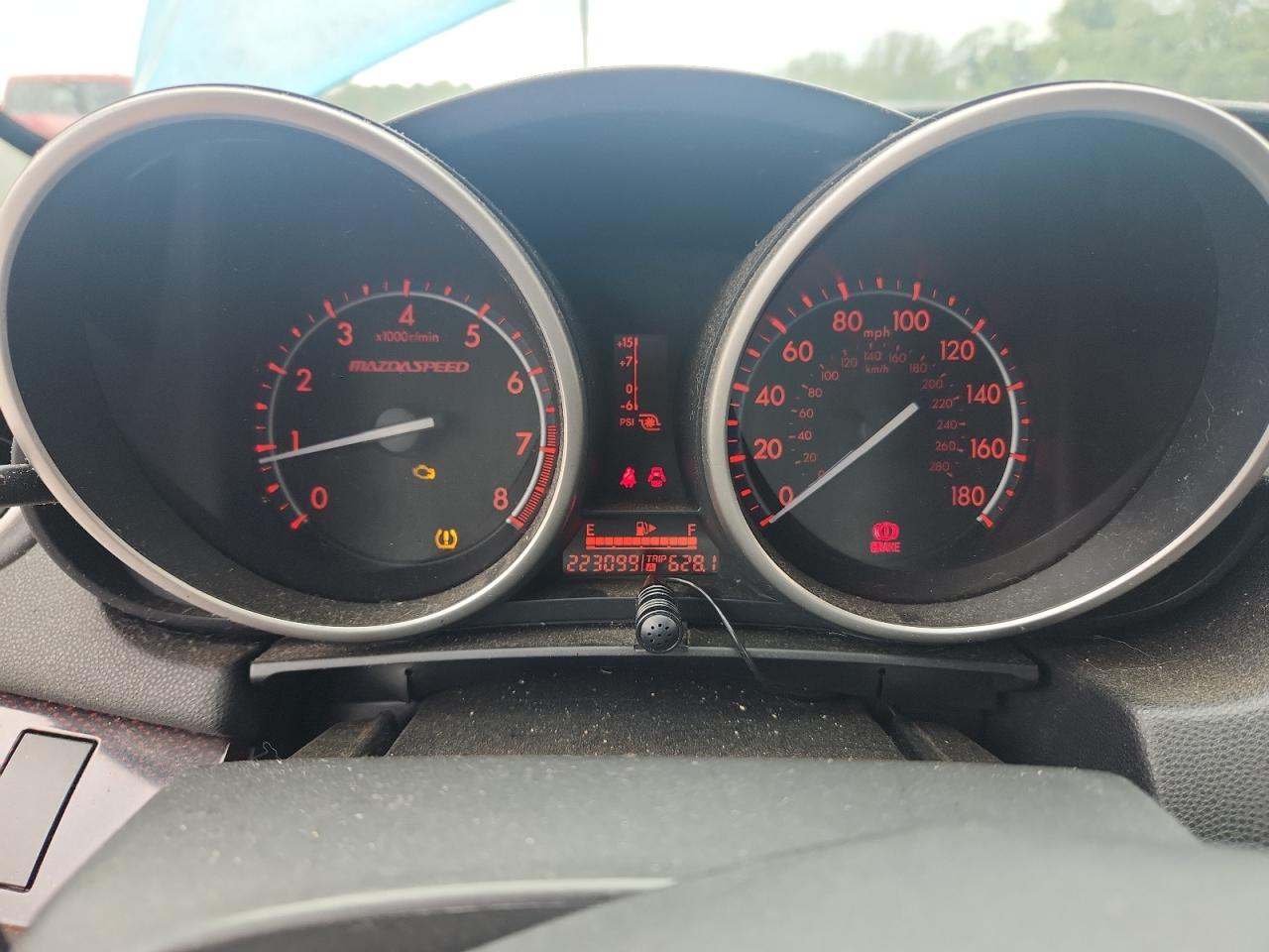 2010 Mazda Speed 3 Blue vin: JM1BL1H36A1263626