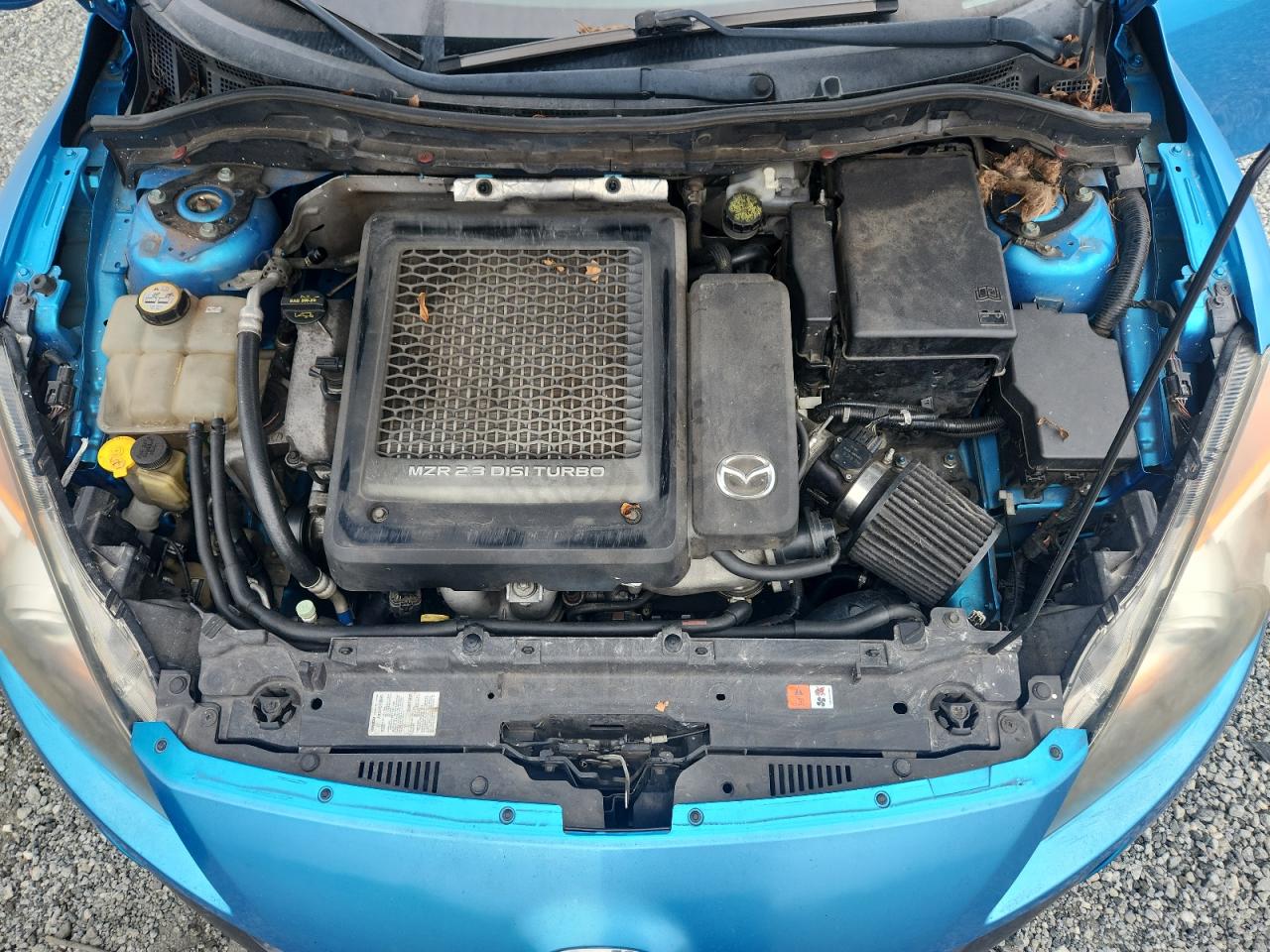 2010 Mazda Speed 3 Blue vin: JM1BL1H36A1263626
