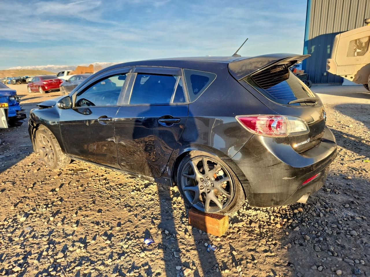 2010 Mazda Speed 3 Black vin: JM1BL1H36A1270043