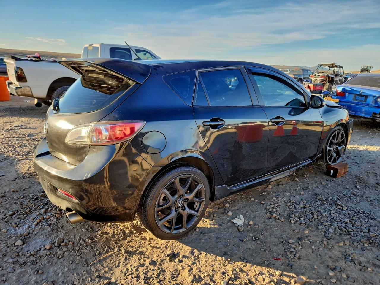 2010 Mazda Speed 3 Black vin: JM1BL1H36A1270043