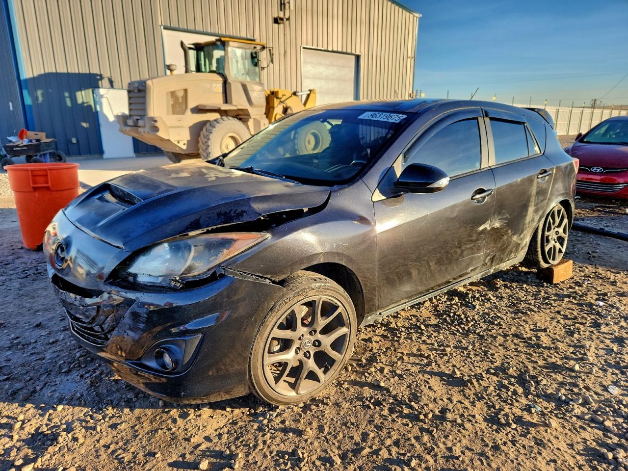 2010 Mazda Speed 3 Black vin: JM1BL1H36A1270043