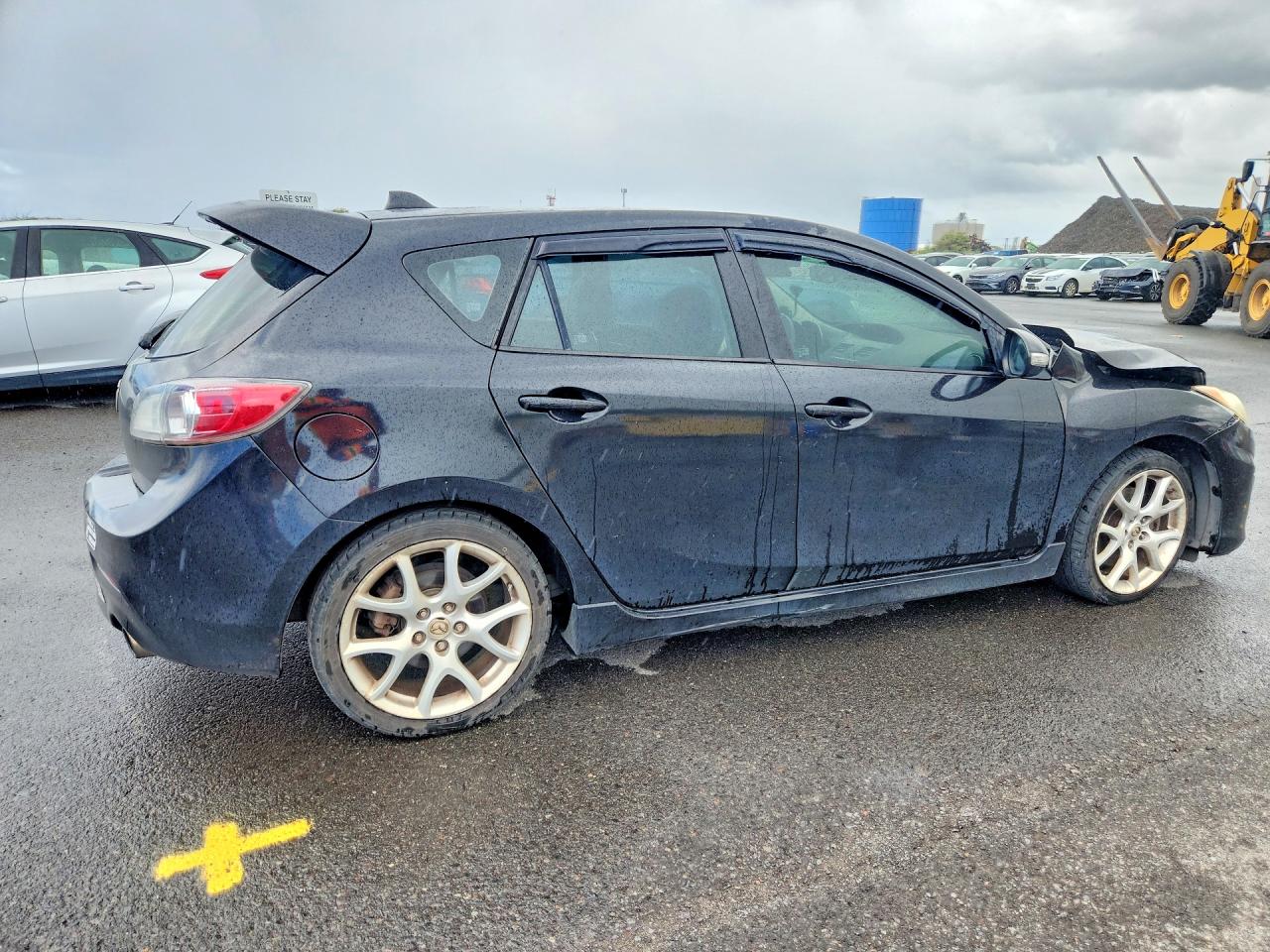 2010 Mazda Speed 3 Black vin: JM1BL1H37A1260928