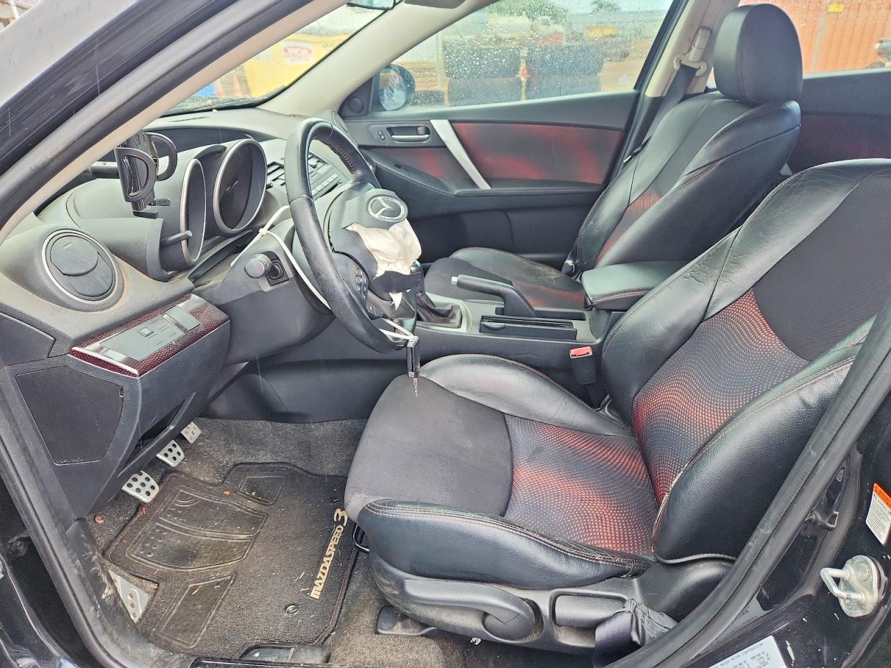 2010 Mazda Speed 3 Black vin: JM1BL1H37A1260928