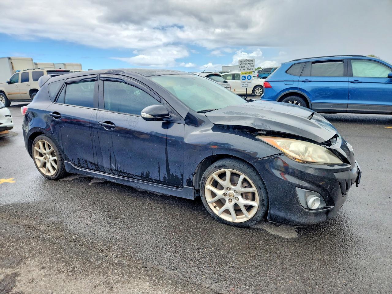 2010 Mazda Speed 3 Black vin: JM1BL1H37A1260928